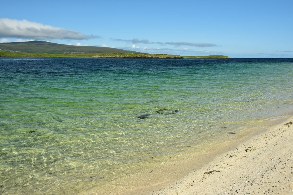 Cosa vedere sull'isola di Skye: le Coral Beaches non possono mancare (sabbie bianche e mare cristallino).