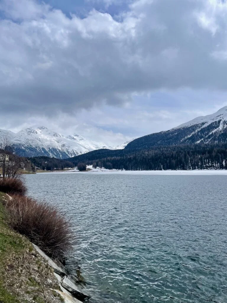 Il lago di St. Moritz