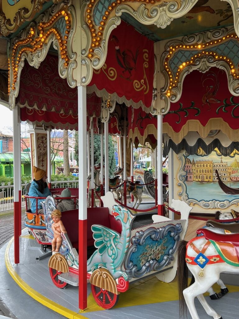 Foresta Nera con bambini: attrazione The British Carousel